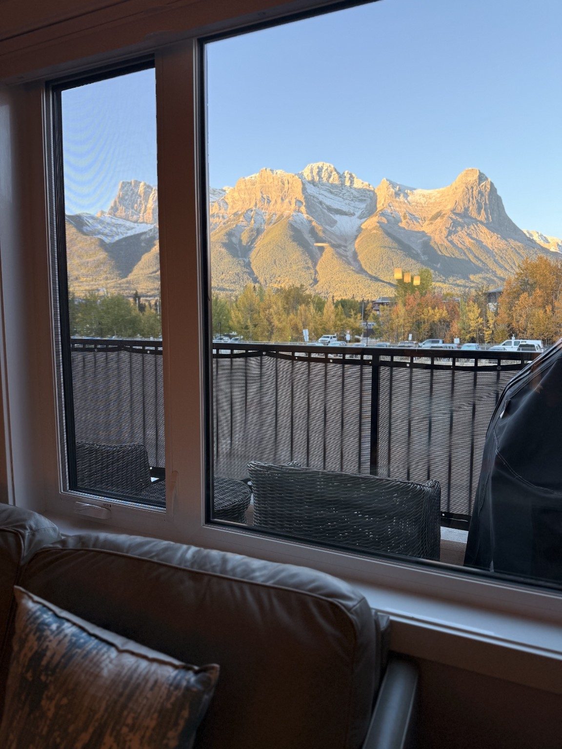 The mountains were part of the everyday view