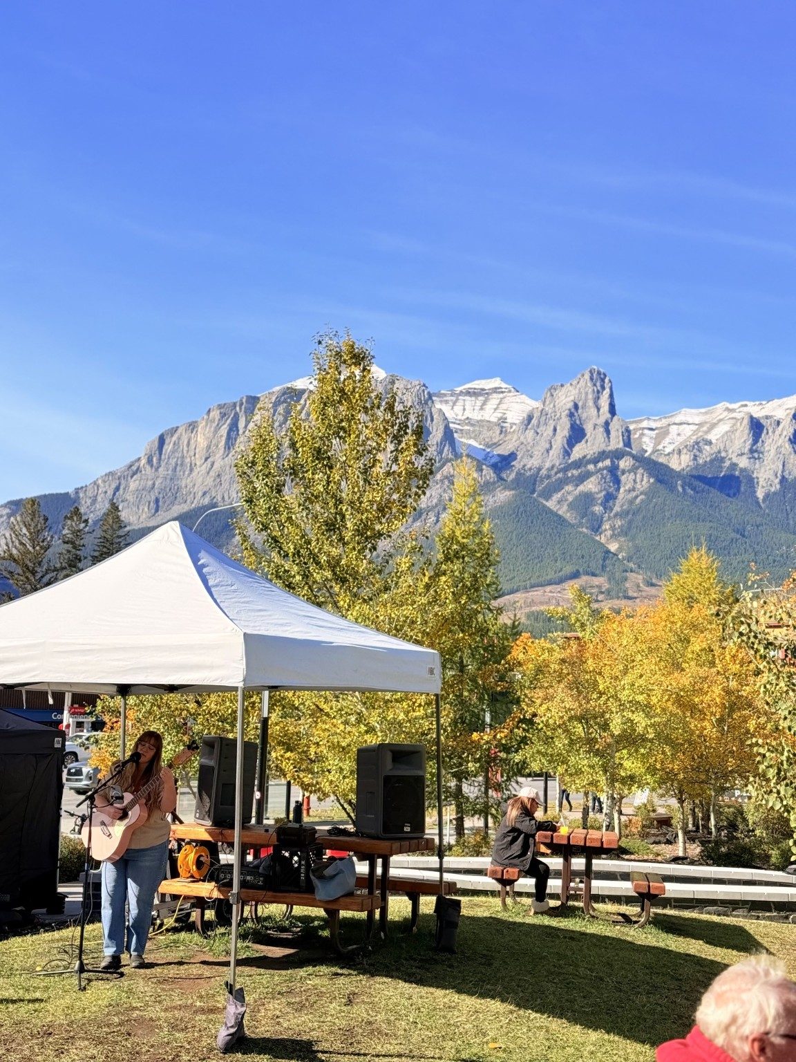A Thursday at the Canmore Mountain Market